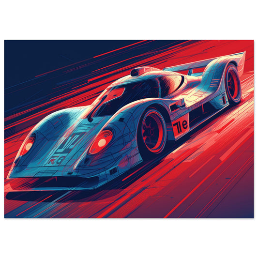 Le Mans Sportwagen Poster