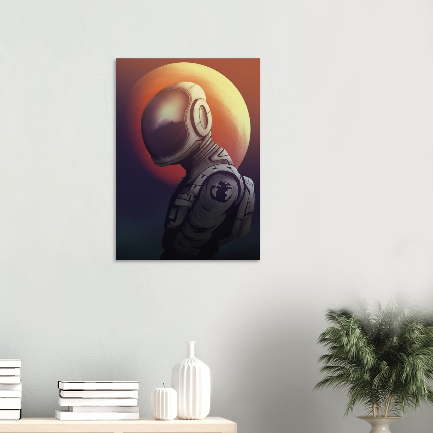 Alien Astronaut Poster