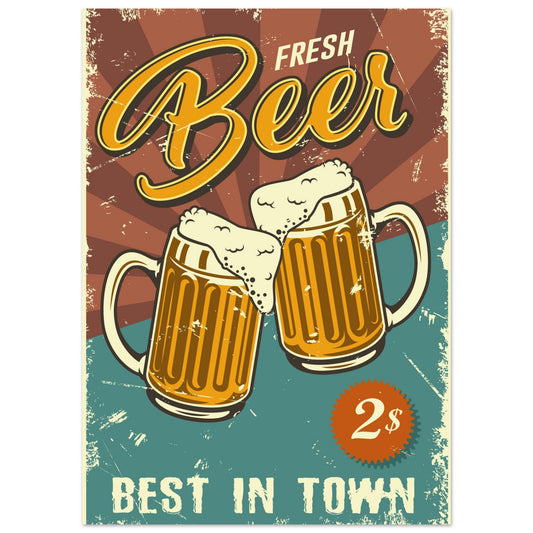 Fresh Beer Poster