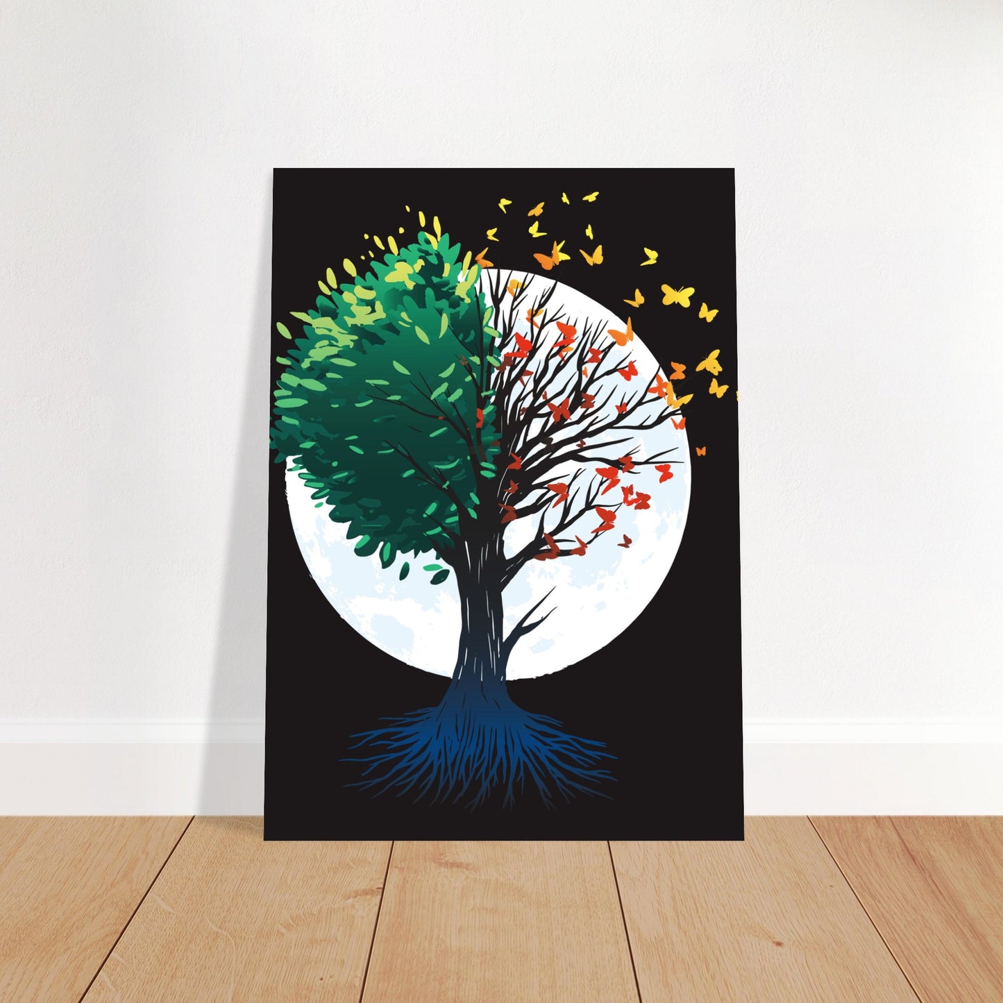 Baum der Jahreszeiten Poster