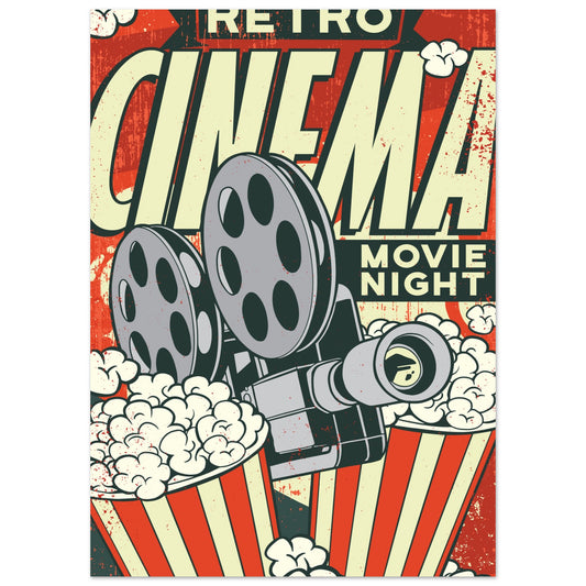 Retro Cinema Poster