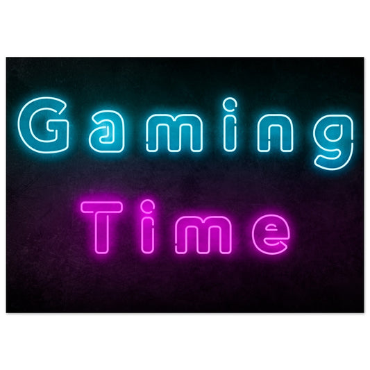 Gaming Time Poster