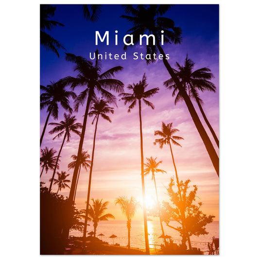 Miami USA Poster
