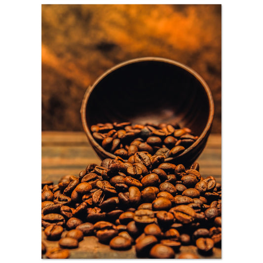 Kaffee Bohnen Poster