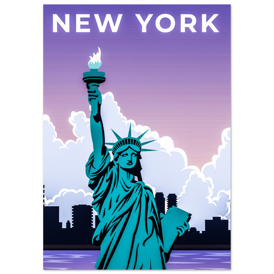 New York Vintage Poster