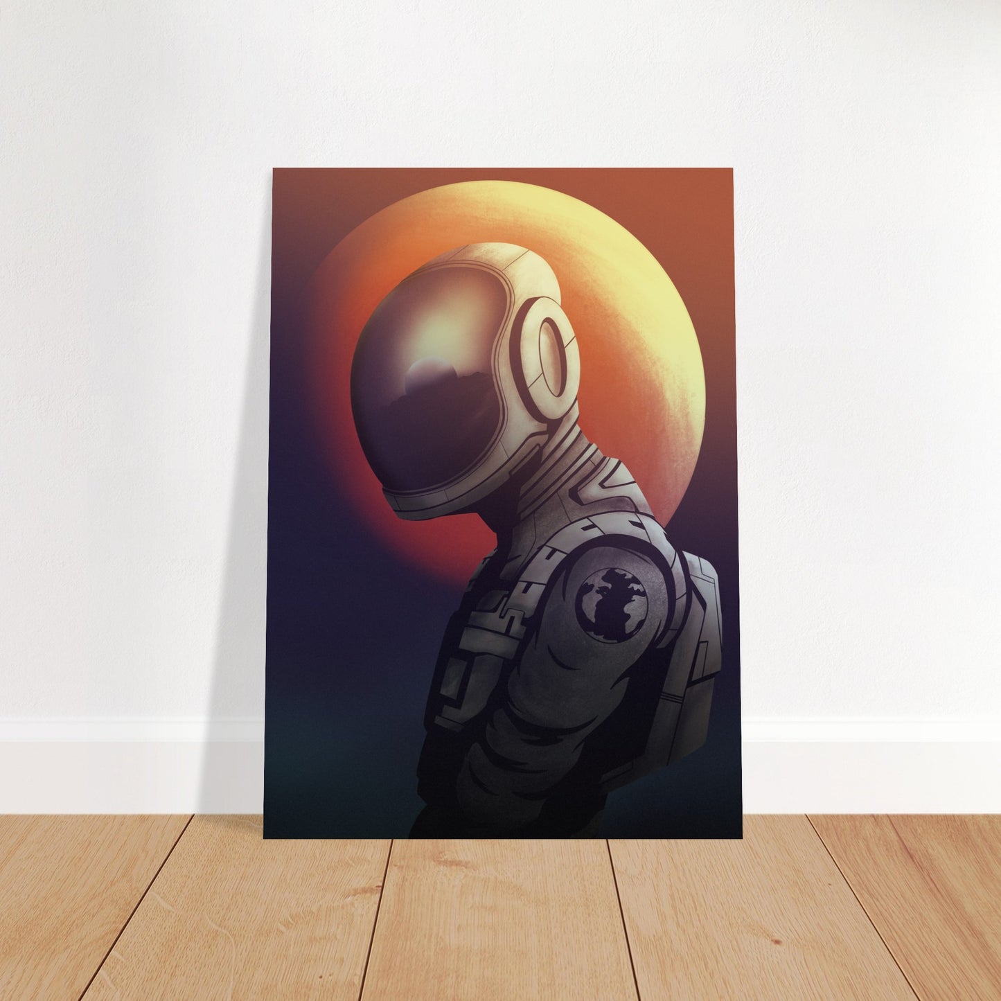 Alien Astronaut Poster